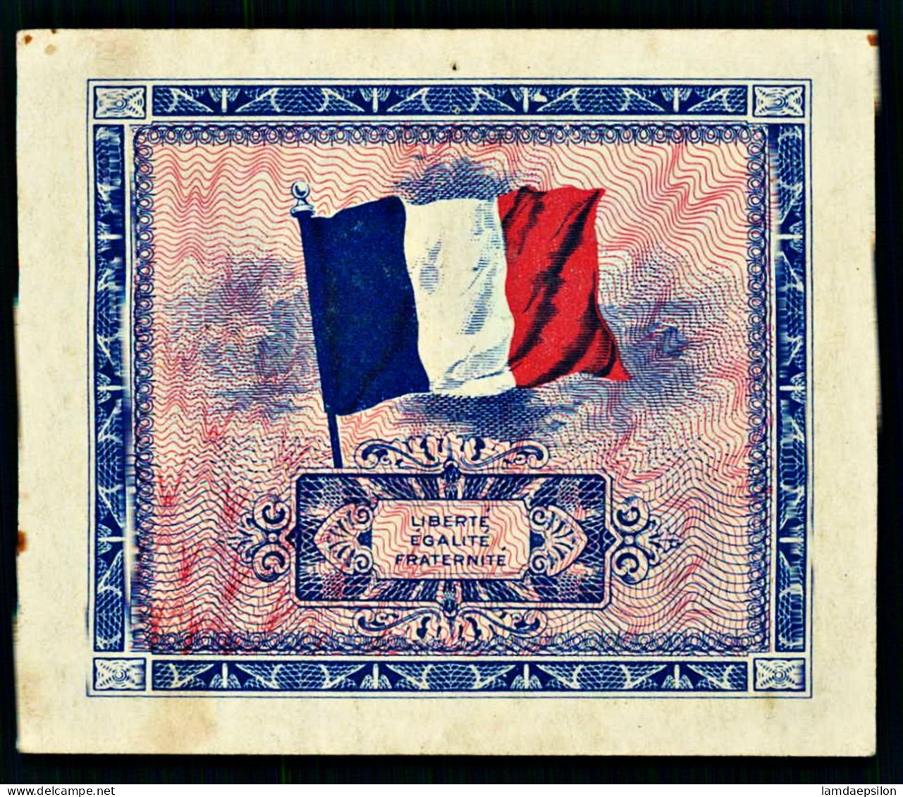 A10  FRANCE   BILLETS DU MONDE   BANKNOTES  5 FRANCS 1944 - 5 F 1943-1947 ''Berger''