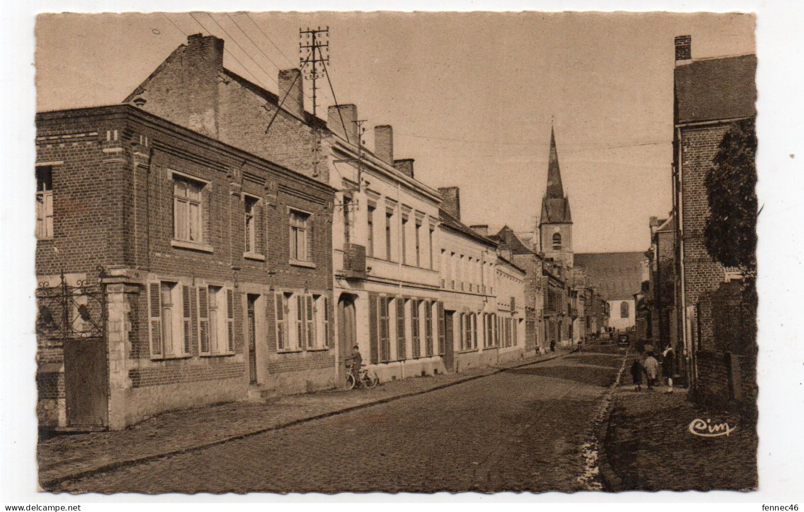 59 - SOLESMES - Rue De L'Abbaye - 1992   (I163) - Solesmes