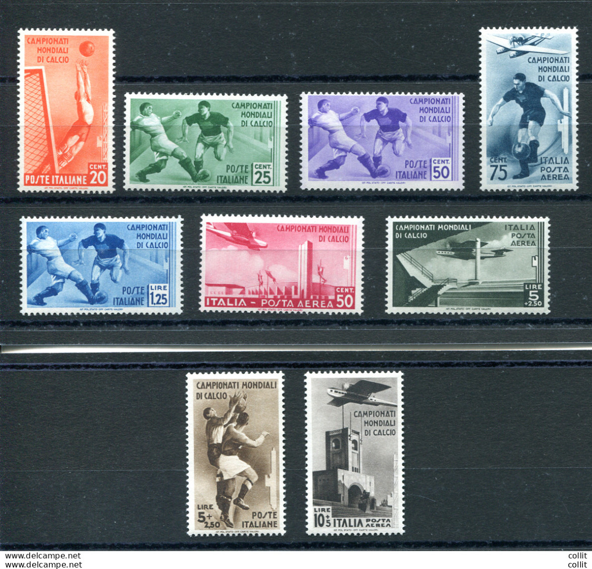 Campionato Mondiale Di Calcio Serie Completa Qualità Lusso - Mint/hinged