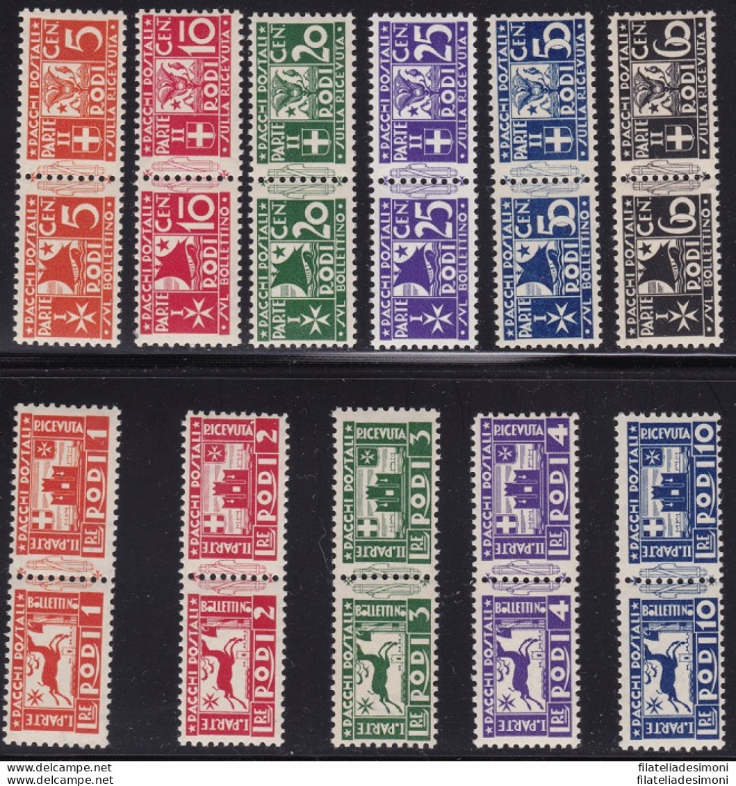 1934 EGEO, PP 1/11 Soggetti Vari MNH/** - Egée