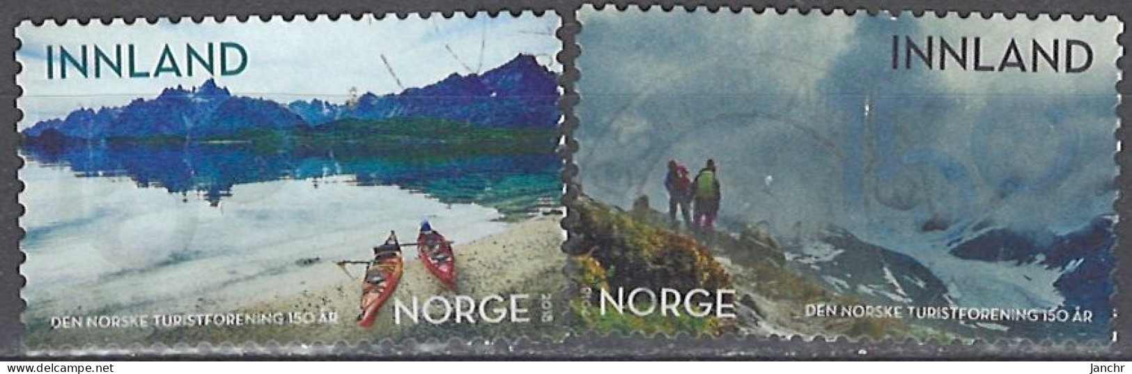 Norwegen Norway 2018. Mi.Nr. 1971-1972, Used O - Gebruikt