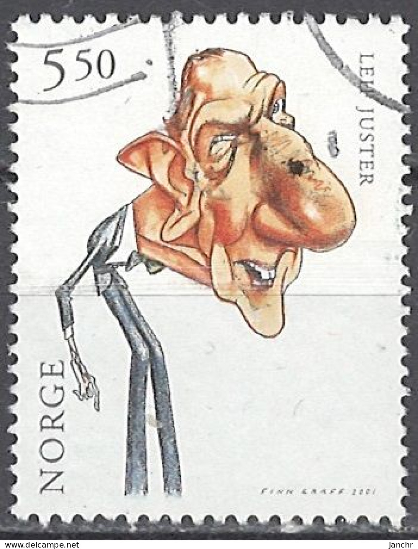 Norwegen Norway 2001. Mi.Nr. 1395, Used O - Used Stamps