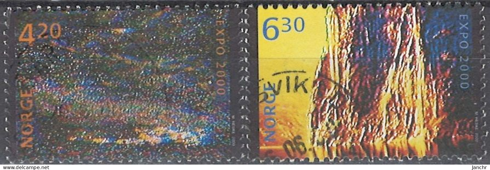Norwegen Norway 2000. Mi.Nr. 1349-1350, Used O - Used Stamps