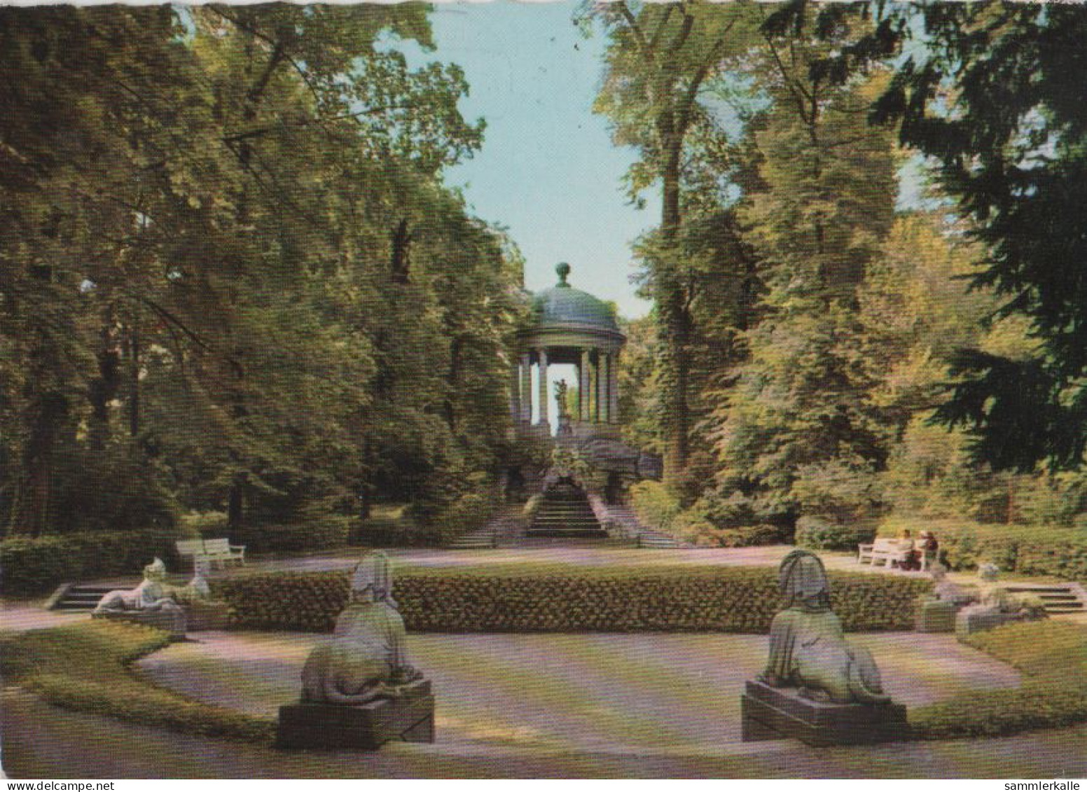 28450 - Schwetzingen - Apollo-Tempel - 1968 - Schwetzingen