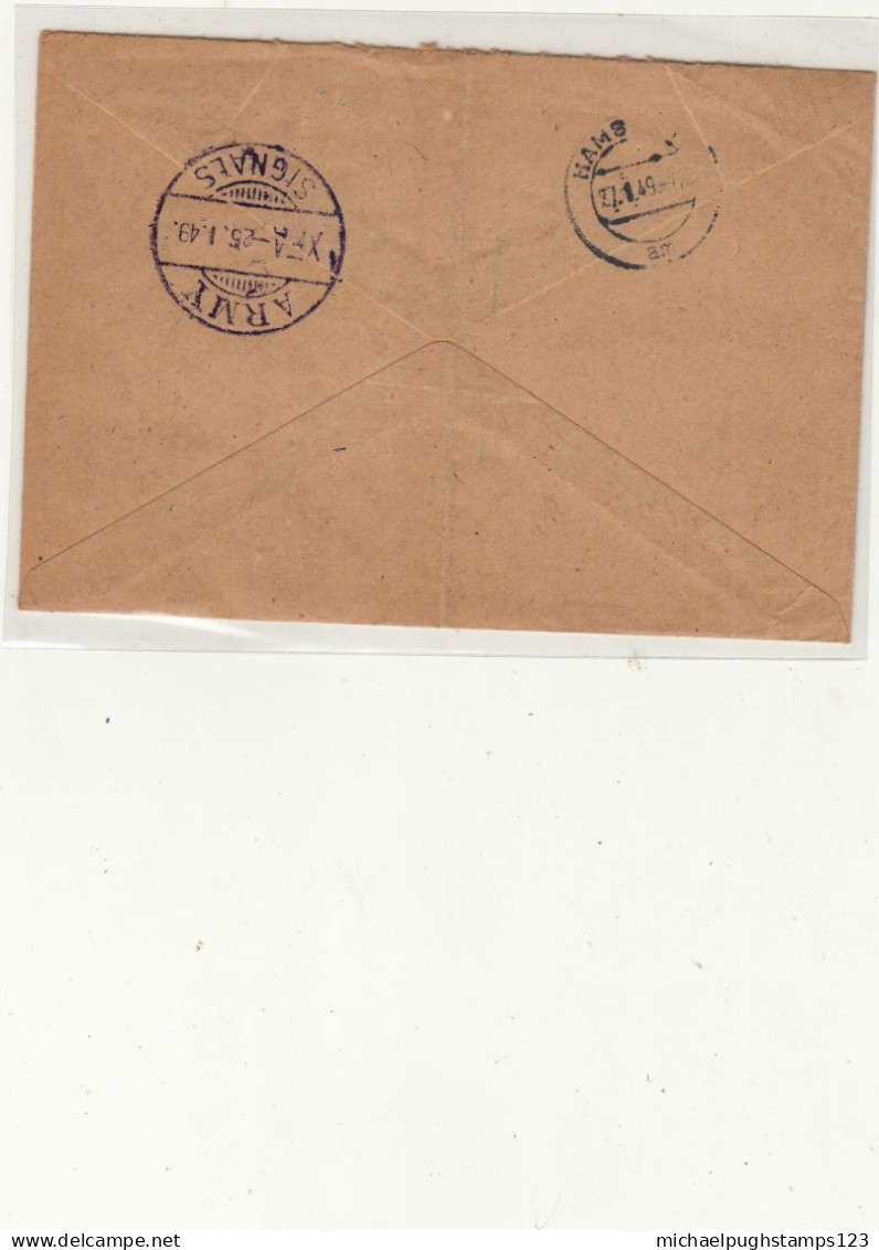 G.B. / Military Mail / R.A.F. / Germany / Army Signals Postmarks - Non Classificati
