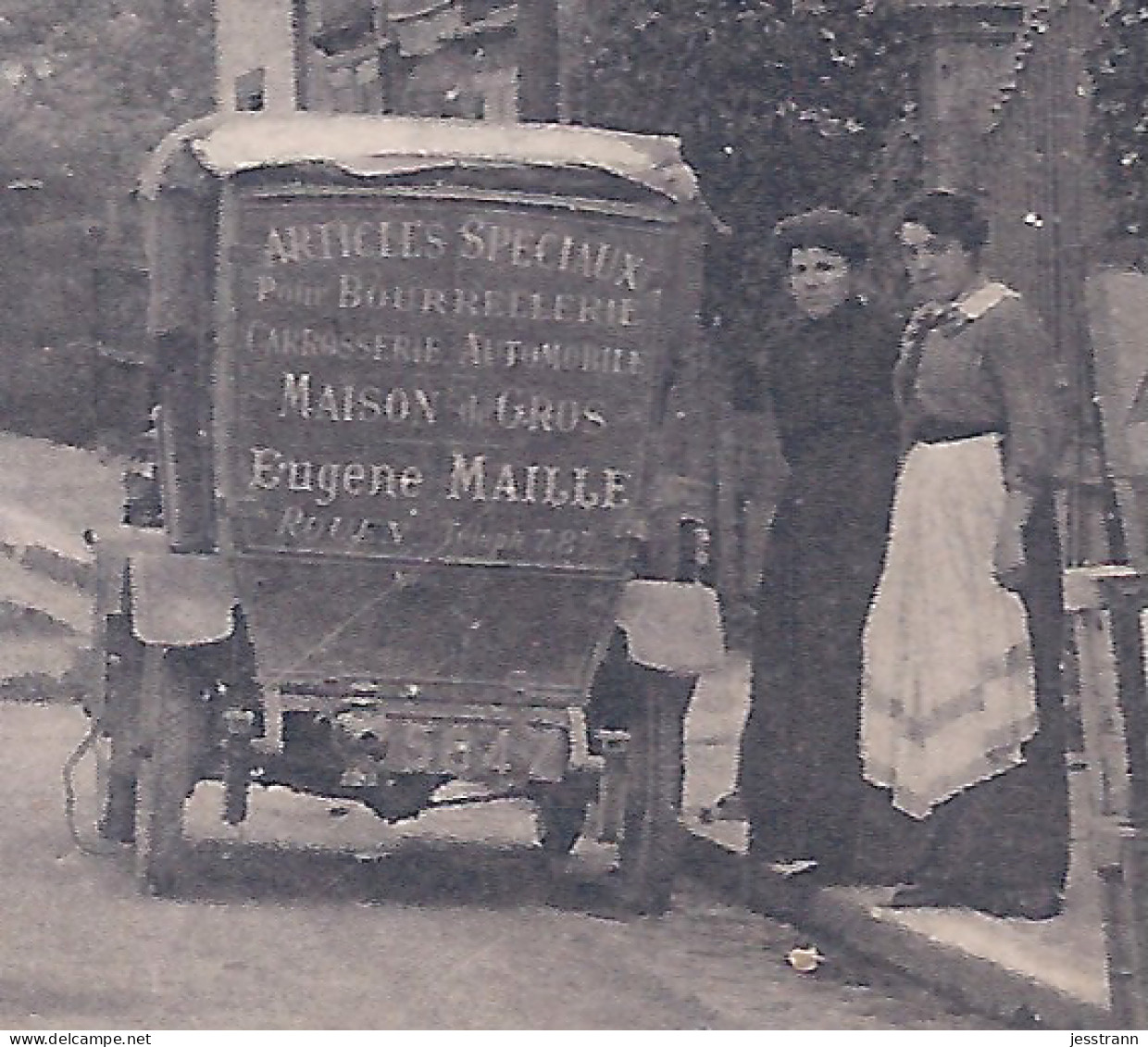 ECOUCHE- ROUTE NATIONALE- TABAC SUSPUY- CAMIONNETTE DE LIVRAISON MAISON EUGENE MAILLE A ROUEN - Ecouche