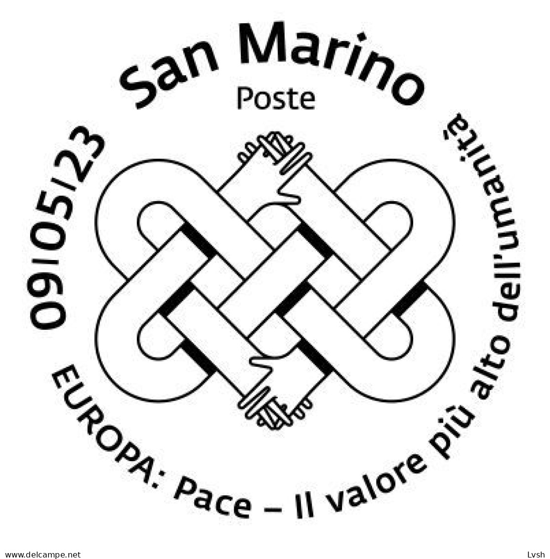 San Marino.2023.Europa CEPT.Peace – The Highest Value Of Humanity.FDC. - FDC