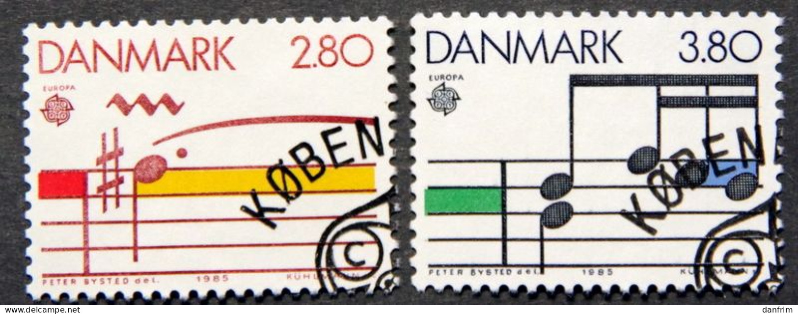 Denmark 1985   EUROPA     Minr.835-36 ( O) ( Lot K 673) - Used Stamps