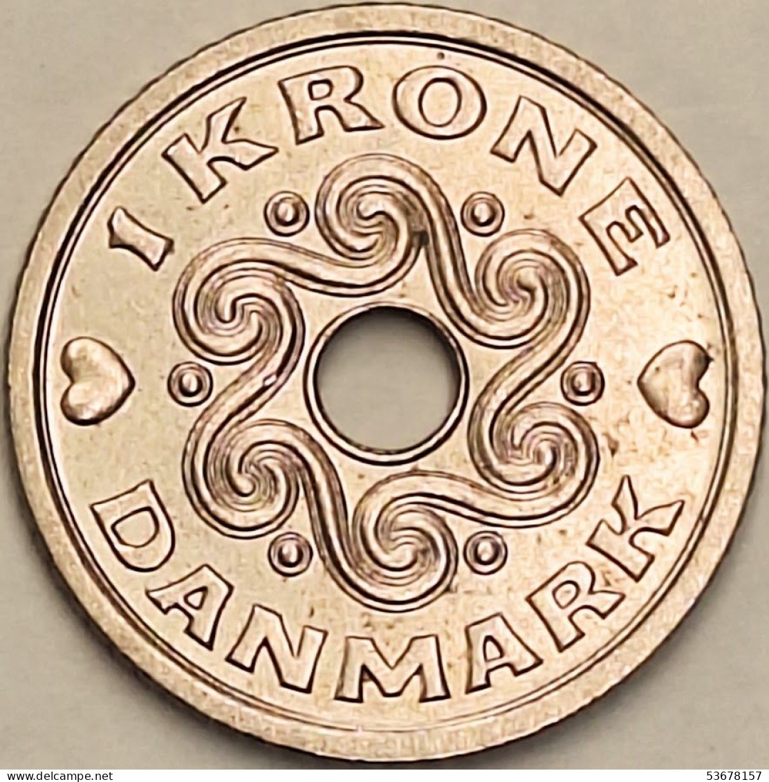 Denmark - Krone 1992, KM# 873.1 (#3791) - Denmark