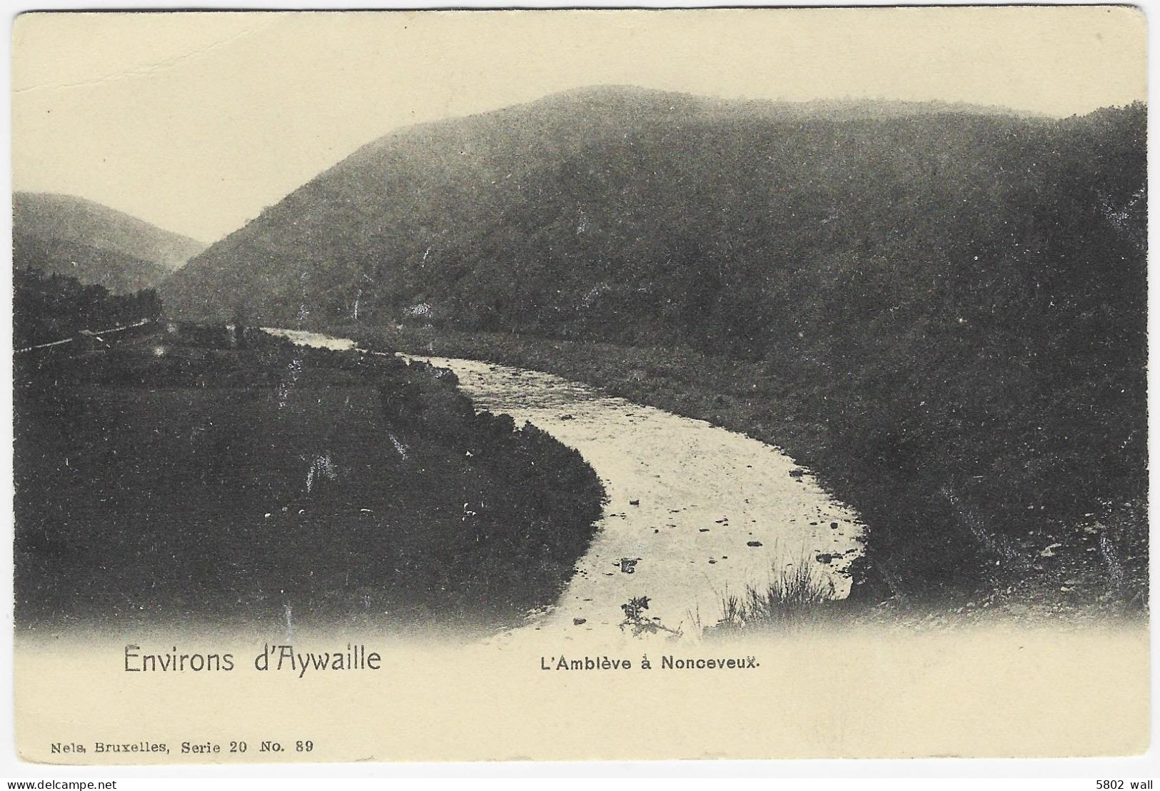 NONCEVEUX : L'Amblève (avant 1905) - Aywaille