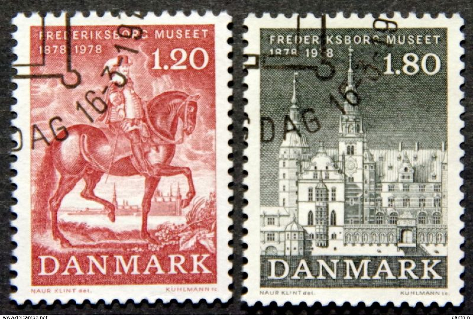 Denmark 1978  Centenary Of National History Museum  MiNr.660-61  (O). (lot K 694 ) - Gebruikt