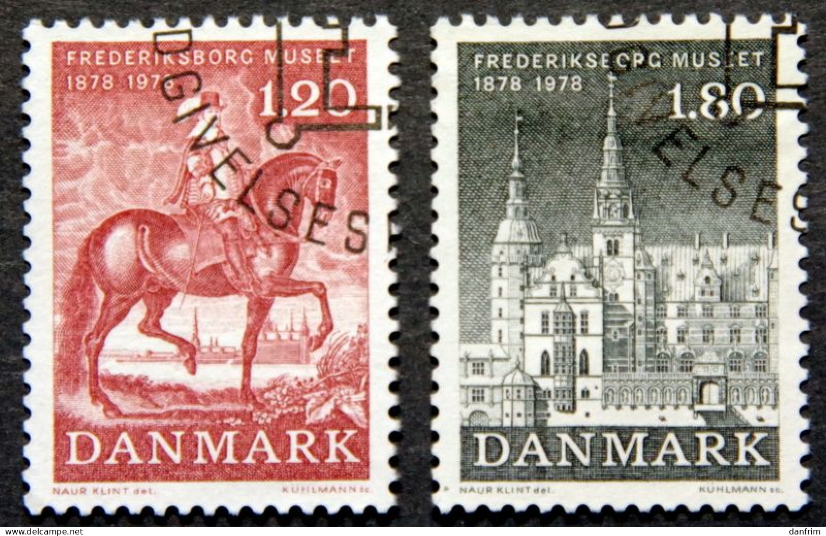 Denmark 1978  Centenary Of National History Museum  MiNr.660-61  (O). (lot K 695 ) - Usado