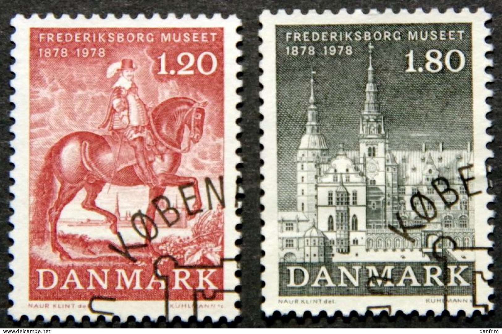 Denmark 1978  Centenary Of National History Museum  MiNr.660-61  (O). (lot K 696 ) - Usati