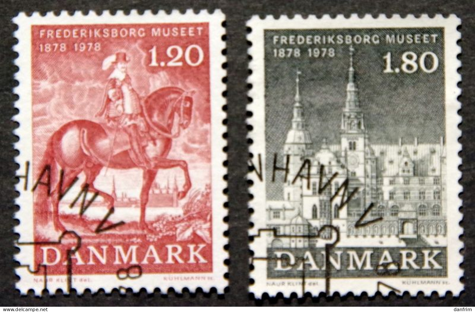 Denmark 1978  Centenary Of National History Museum  MiNr.660-61  (O). (lot K 697 ) - Usado