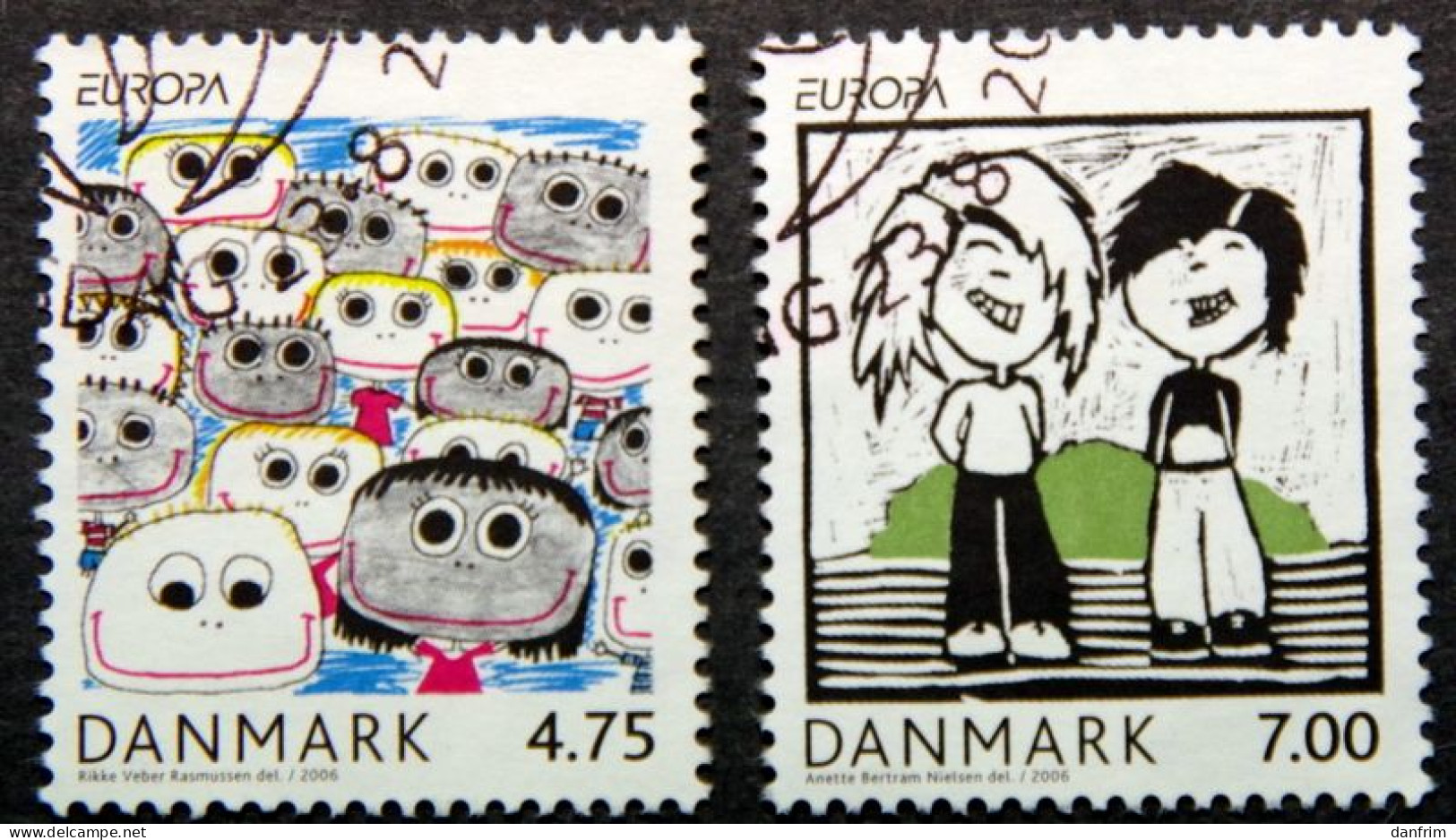 Denmark 2006  EUROPA   Minr.1444-45   (O) Integration  ( Lot  K 703 ) - Used Stamps