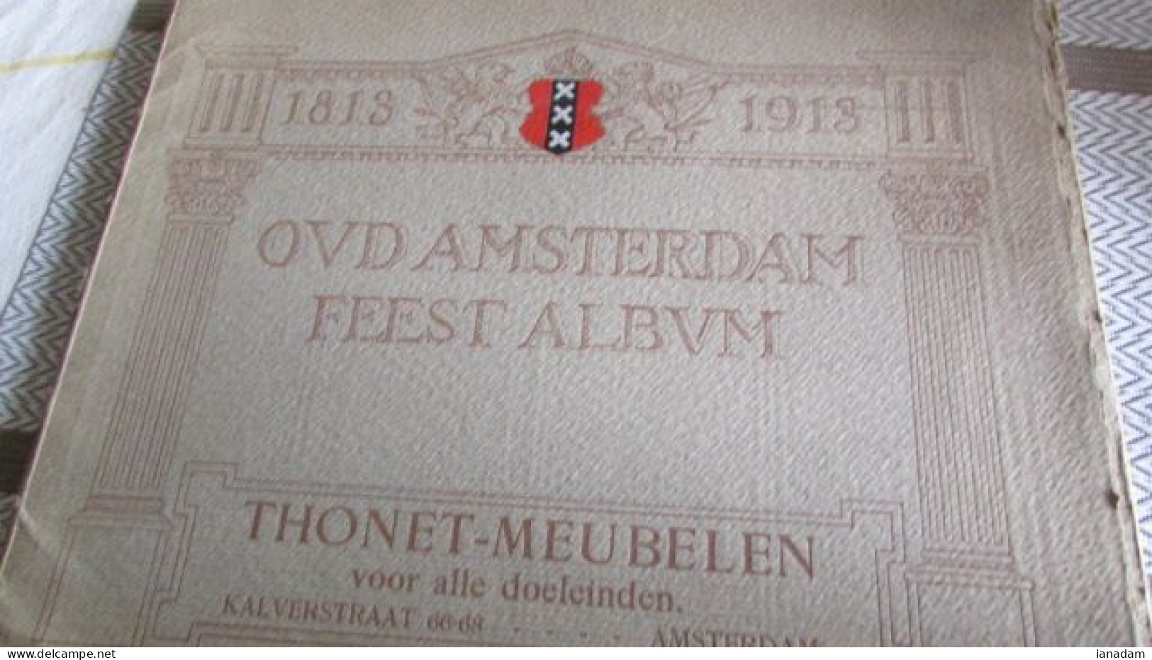 OVD Amsterdam Feest Album 1813-1913 - Antique