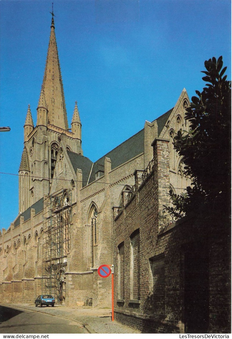 BELGIQUE - Poperinge - Onze Lieve Vrouwkerk - Colorisé - Carte Postale - Poperinge