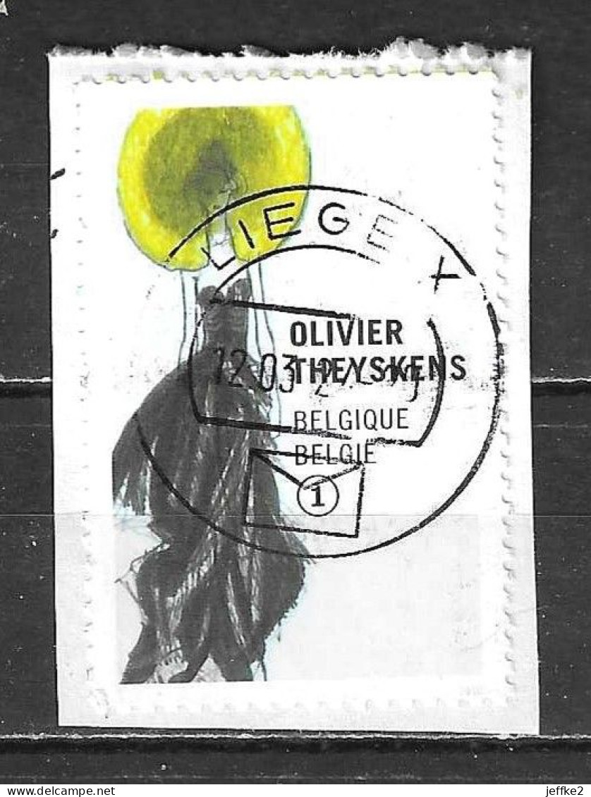 4024  Couturiers Belges - Olivier Theyskens - Bonne Valeur - Oblit. Centrale - Sur Fragment - LOOK!!!! - Oblitérés