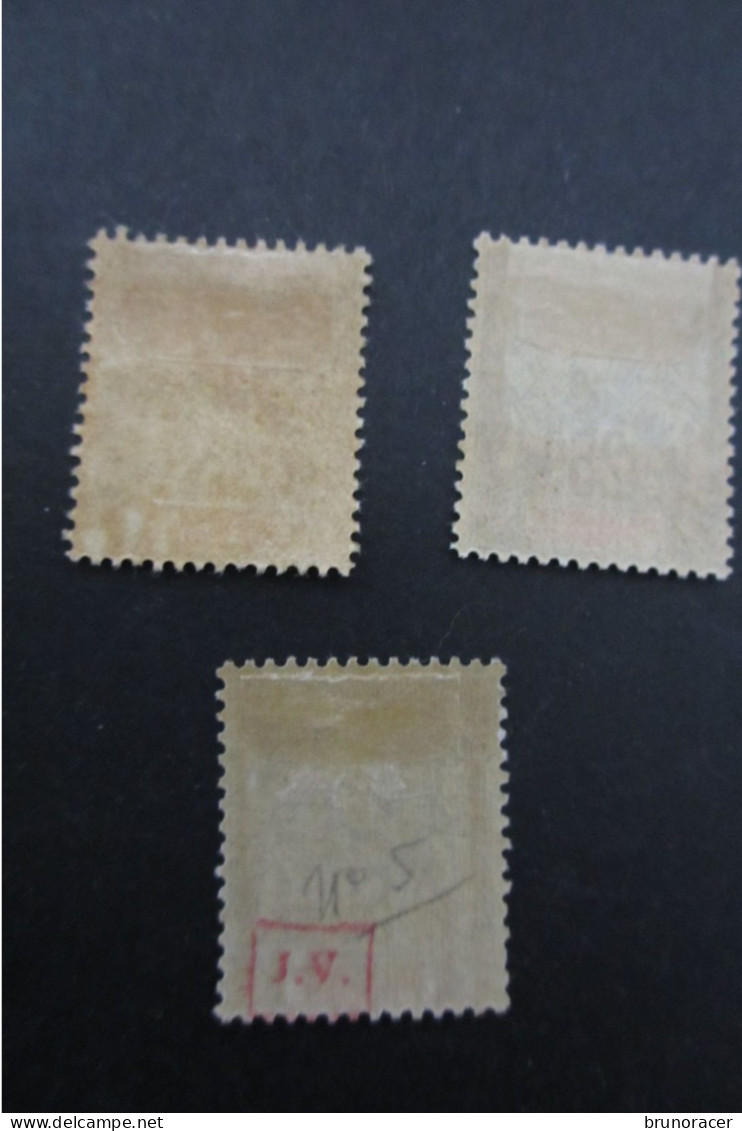 DAHOMEY N°3 à 5 NEUF* TB COTE 65 EUROS  VOIR SCANS - Unused Stamps