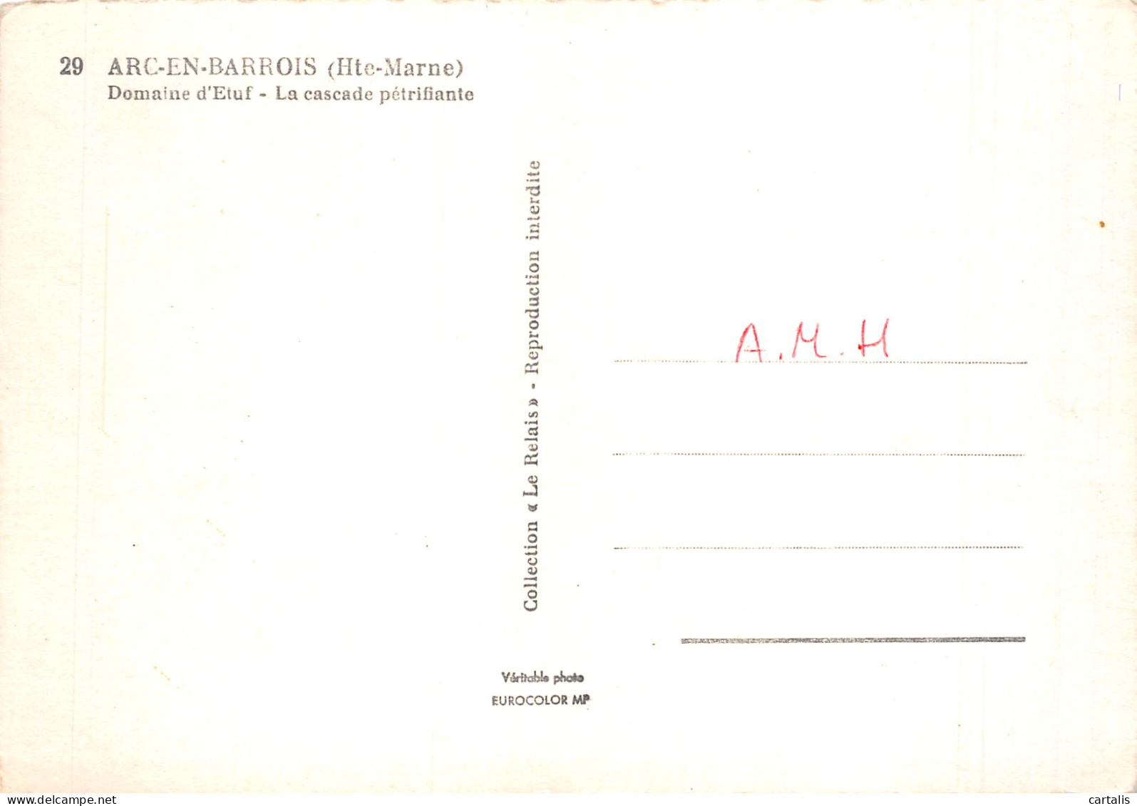 52-ARC EN BARROIS-N°4279-A/0035 - Arc En Barrois