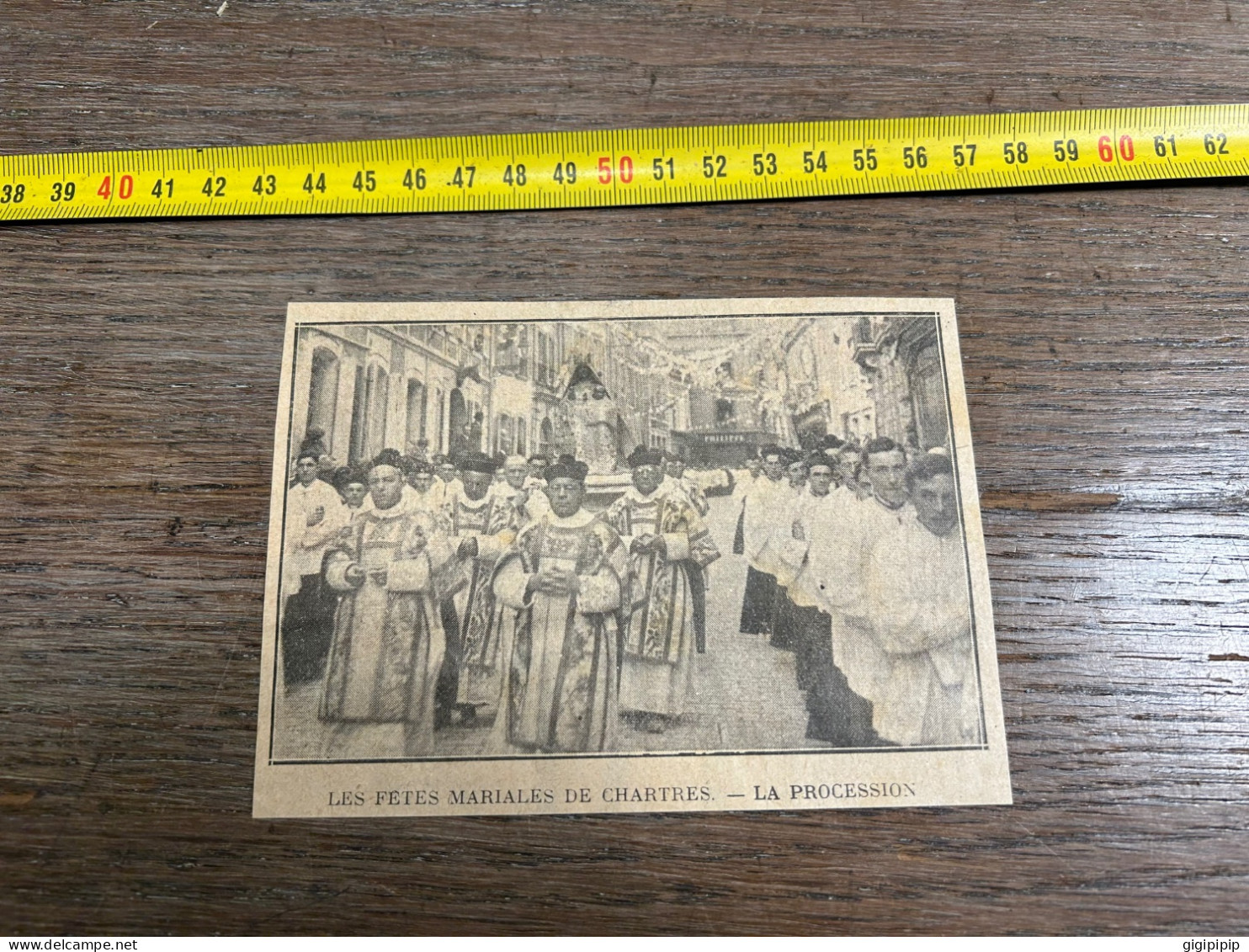 1927 GHI FETES MARIALES DE CHARTRES. - LA PROCESSION - Collections