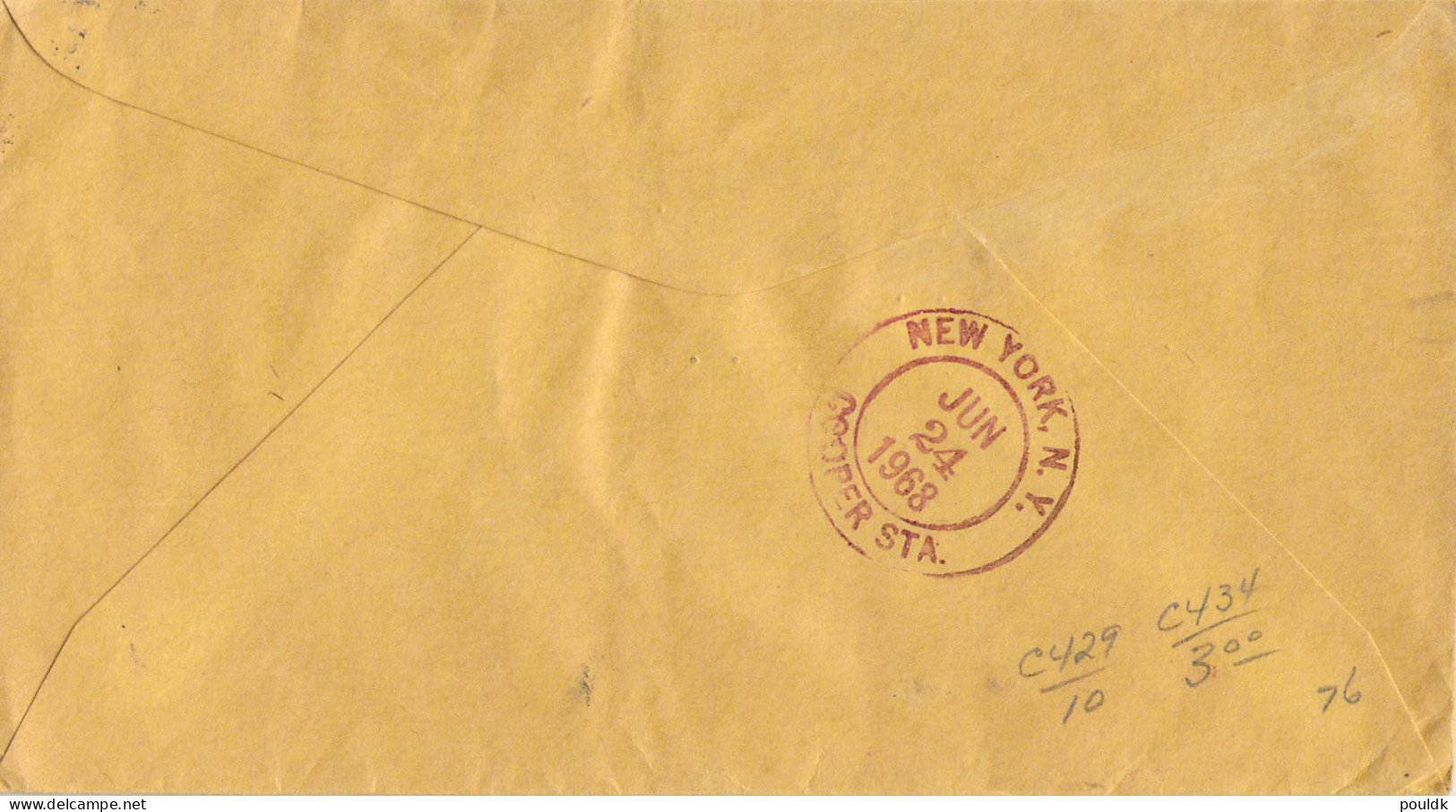 Registered Cover From Honduras Franked W/1960 Olympic Games Stamps Posted To USA. Postal Weight Approx 0,040 Gr. - Ete 1968: Mexico