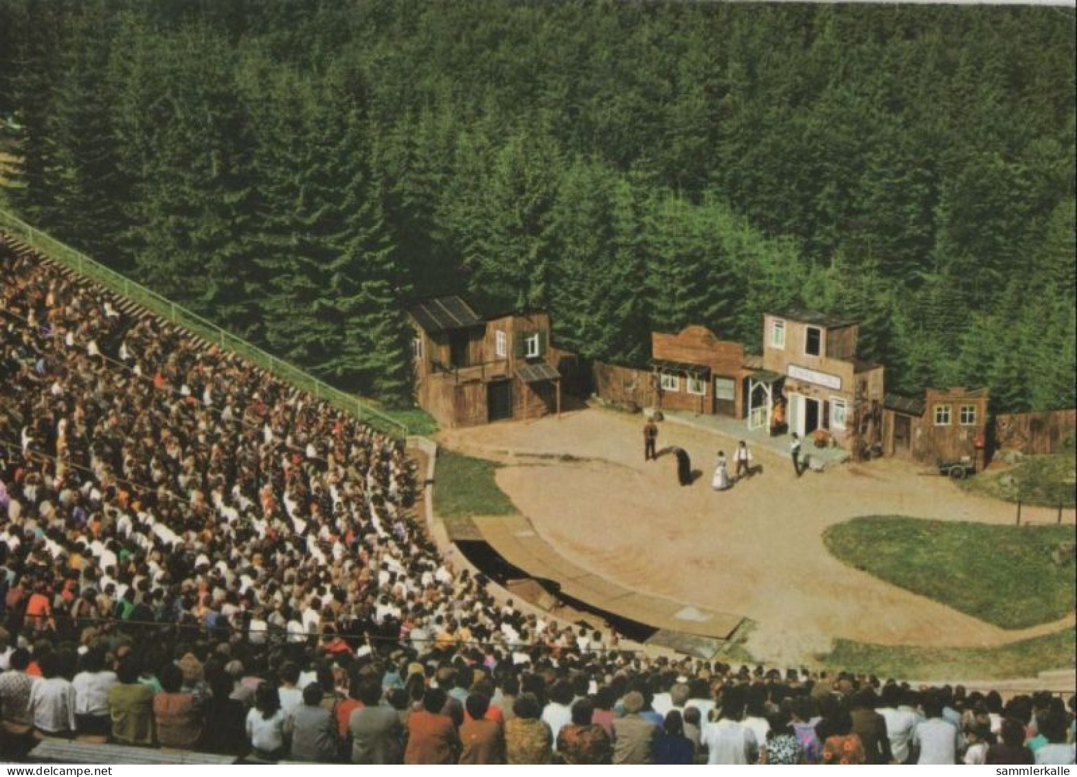 74095 - Schleusegrund-Steinbach - Naturtheater Deutsch-Sowjetische Freundschaft - 1979 - Hildburghausen