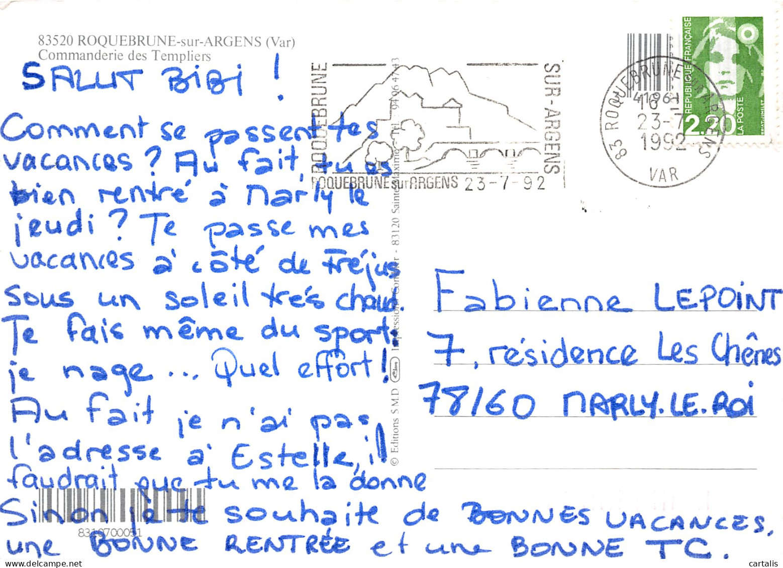 83-ROQUEBRUNE SUR ARGENS-N°4280-D/0375 - Roquebrune-sur-Argens