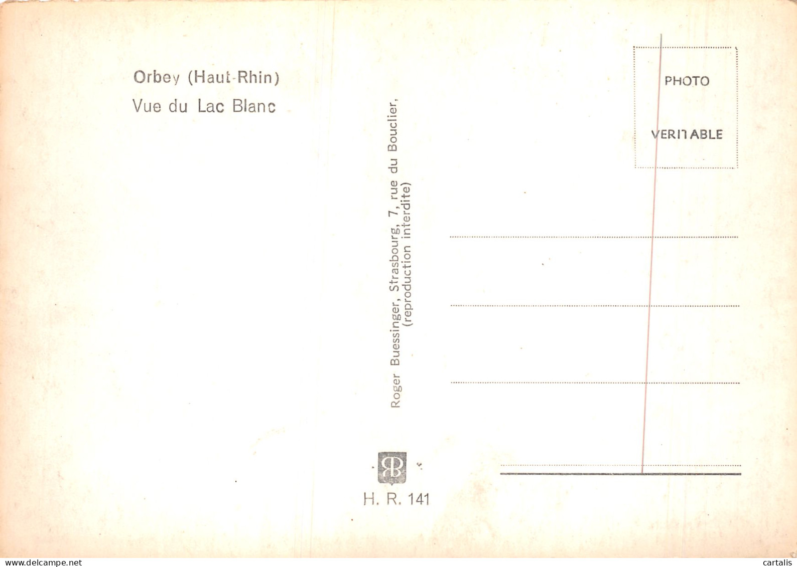 68-ORBEY-N°4282-C/0233 - Orbey