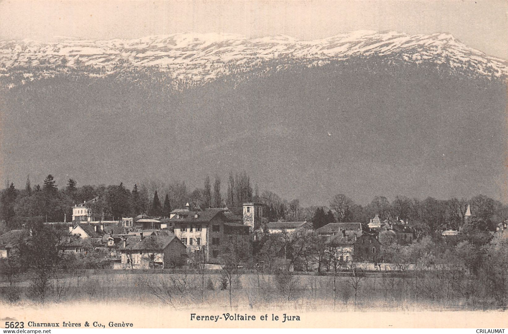 01-FERNEY VOLTAIRE ET LE JURA-N°T5228-D/0119 - Ferney-Voltaire