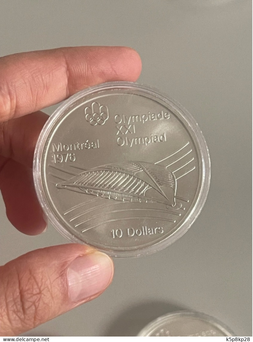 1976 Olympics Canada Silver Coins, 14 $10 Coins, Full set, $65 Each