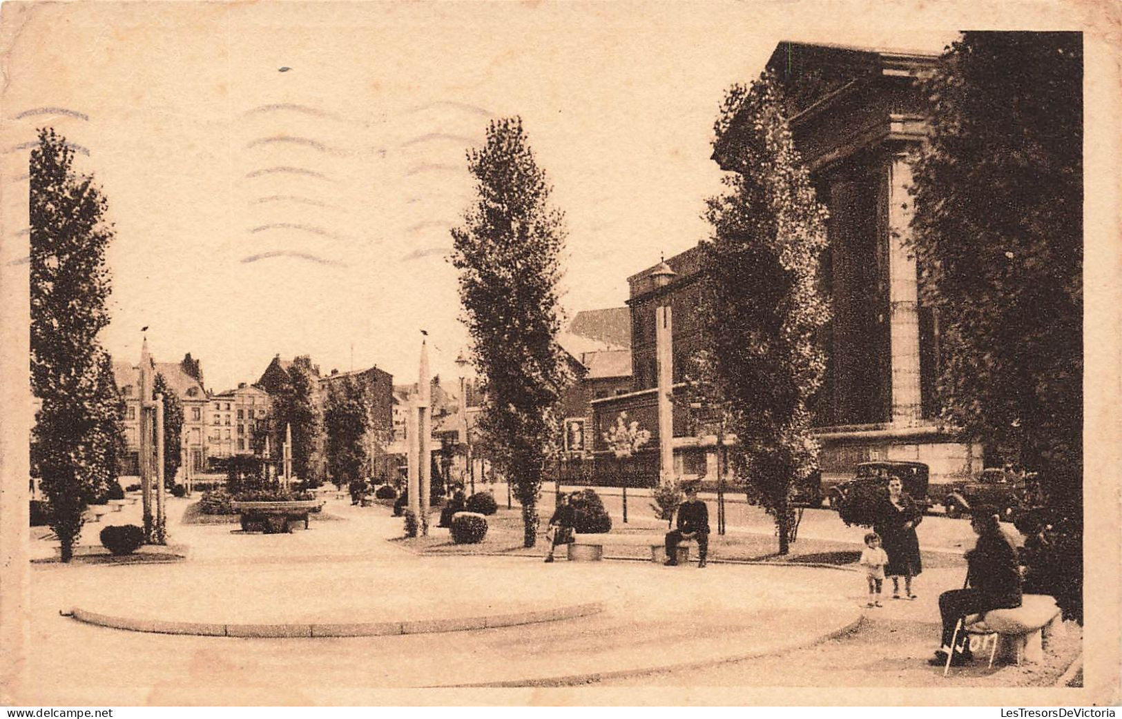 FRANCE - Lille (Nord) - Vue Sur L'avenue Du Peuple Belge - Vue Générale - Carte Postale Ancienne - Lille