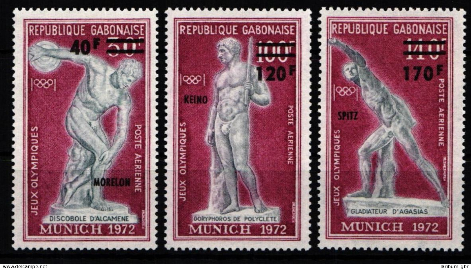 Gabun 489-491 Postfrisch Olympische Spiele #KA575 - Gabun (1960-...)