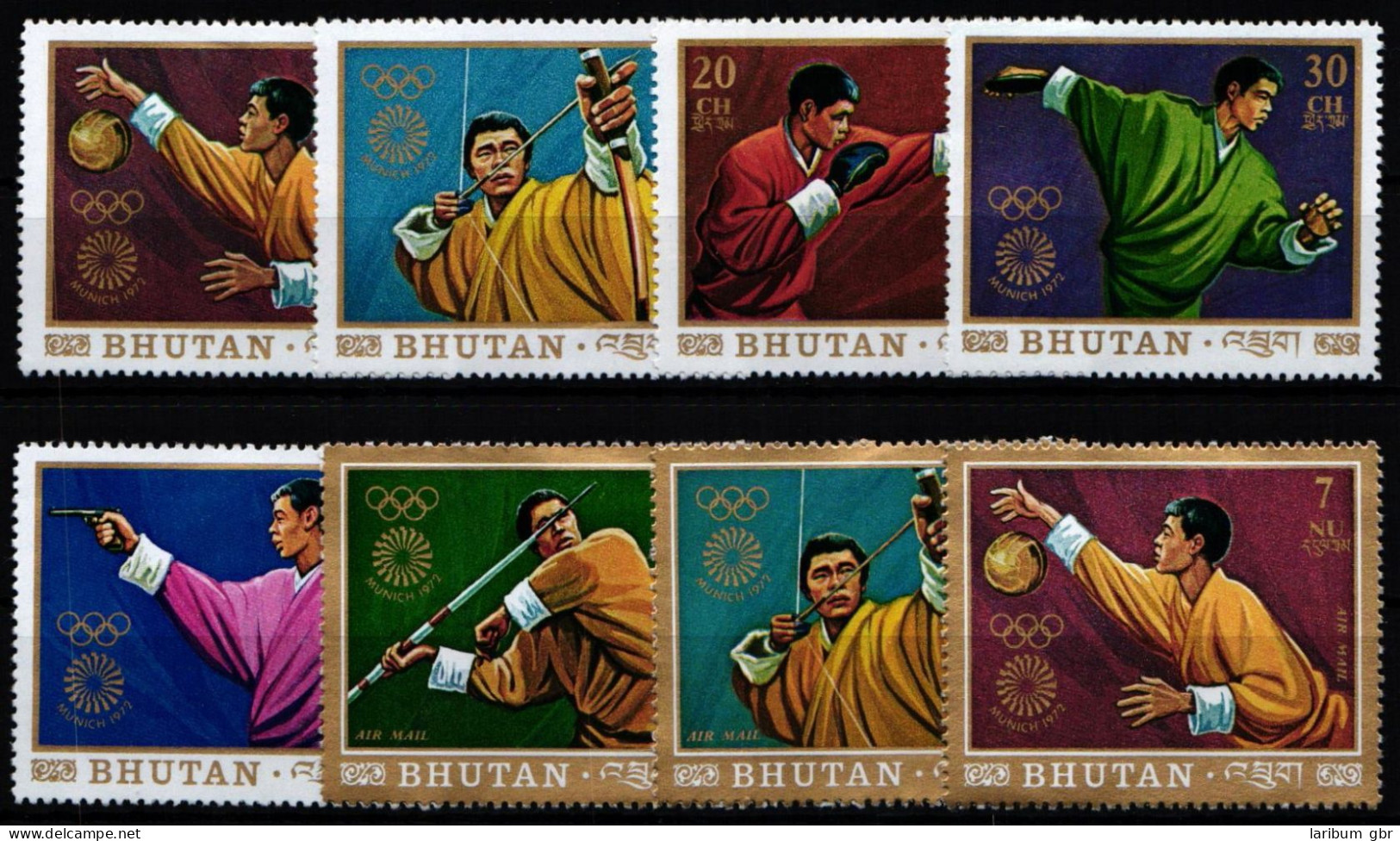 Bhutan 514A-521A Postfrisch Olympische Spiele #KA611 - Bhutan