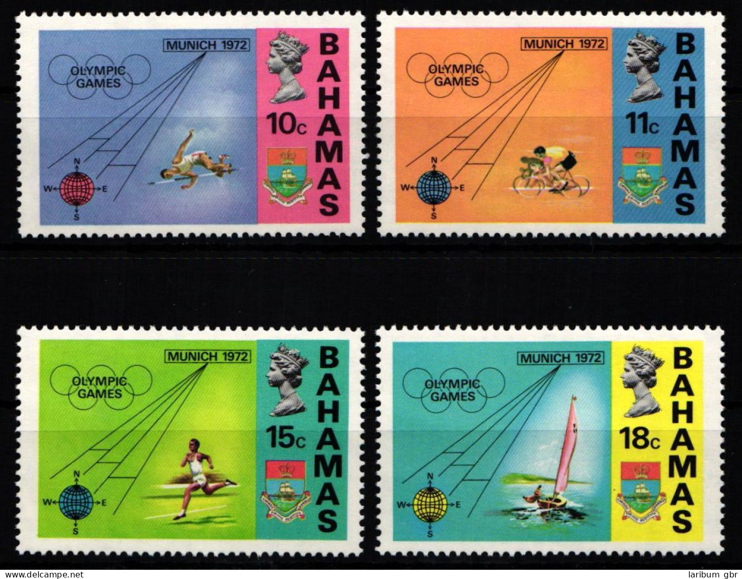 Bahamas 340-343 Postfrisch Olympische Spiele #KA620 - Bahamas (1973-...)