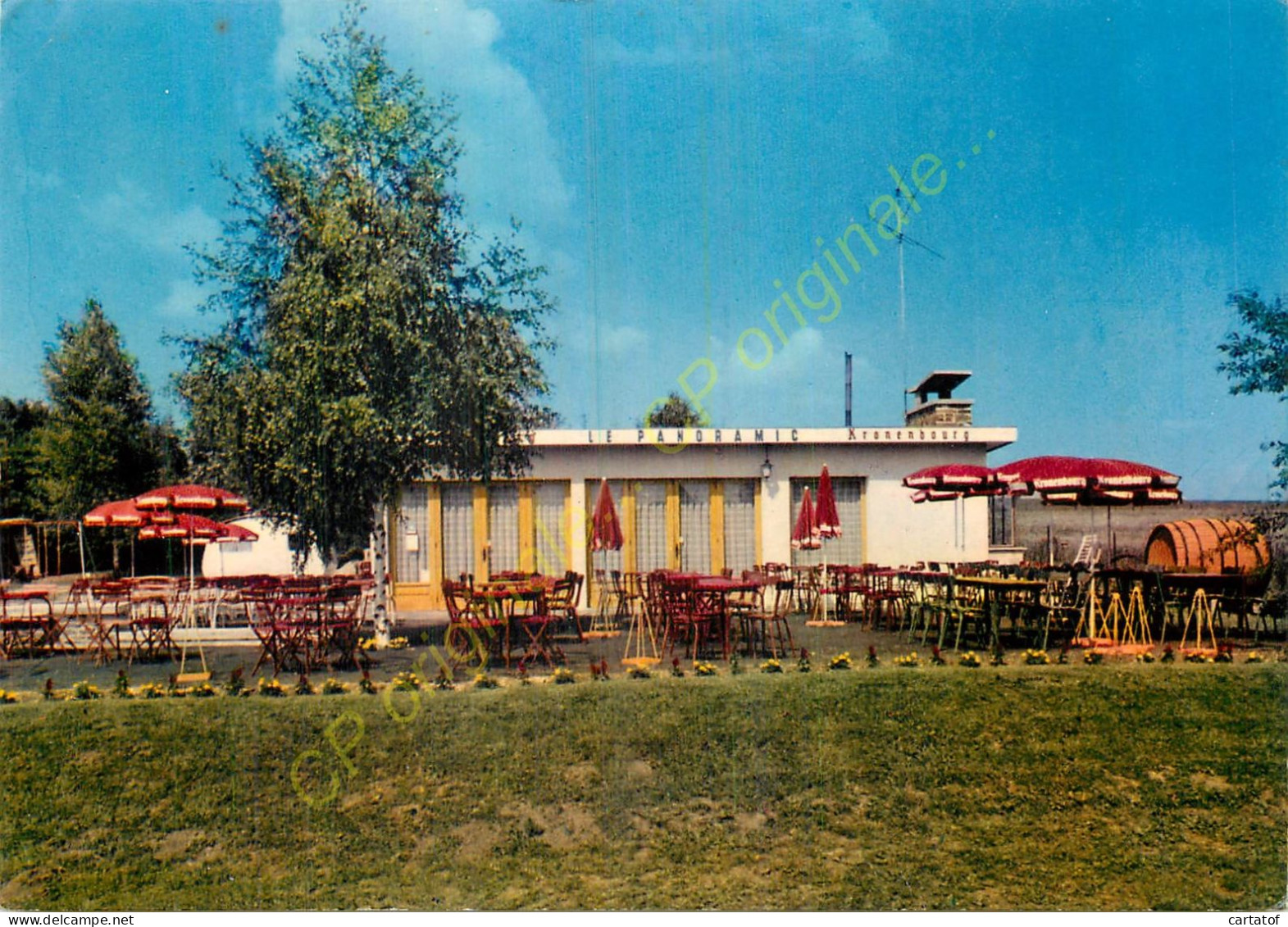 08.  LE CHESNE .  Lac De BAIRON .  Bar Terrasse LE PANORAMIC . - Le Chesne