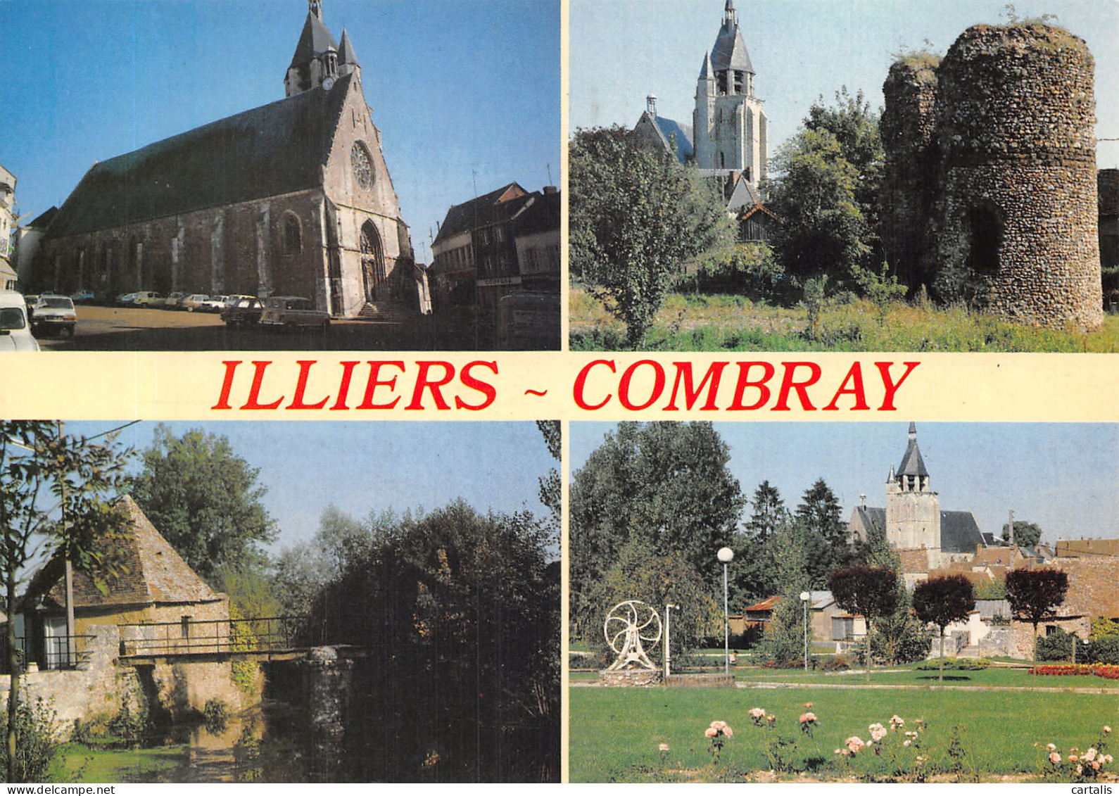 28-ILLIERS COMBRAY-N°4287-A/0391 - Illiers-Combray