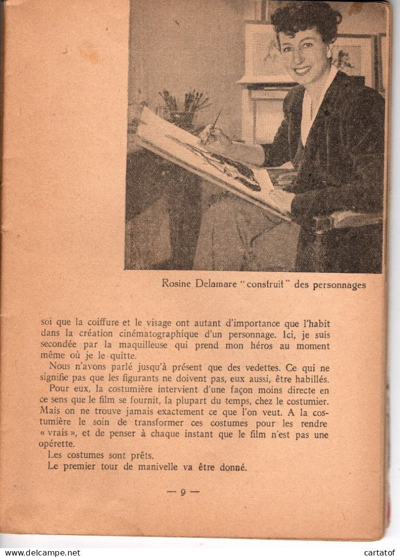 CARRIERES .  Je Veux Faire Du Cinéma . Christianne Fournier . Toutes Les Carrières Féminines ... - Cinéma