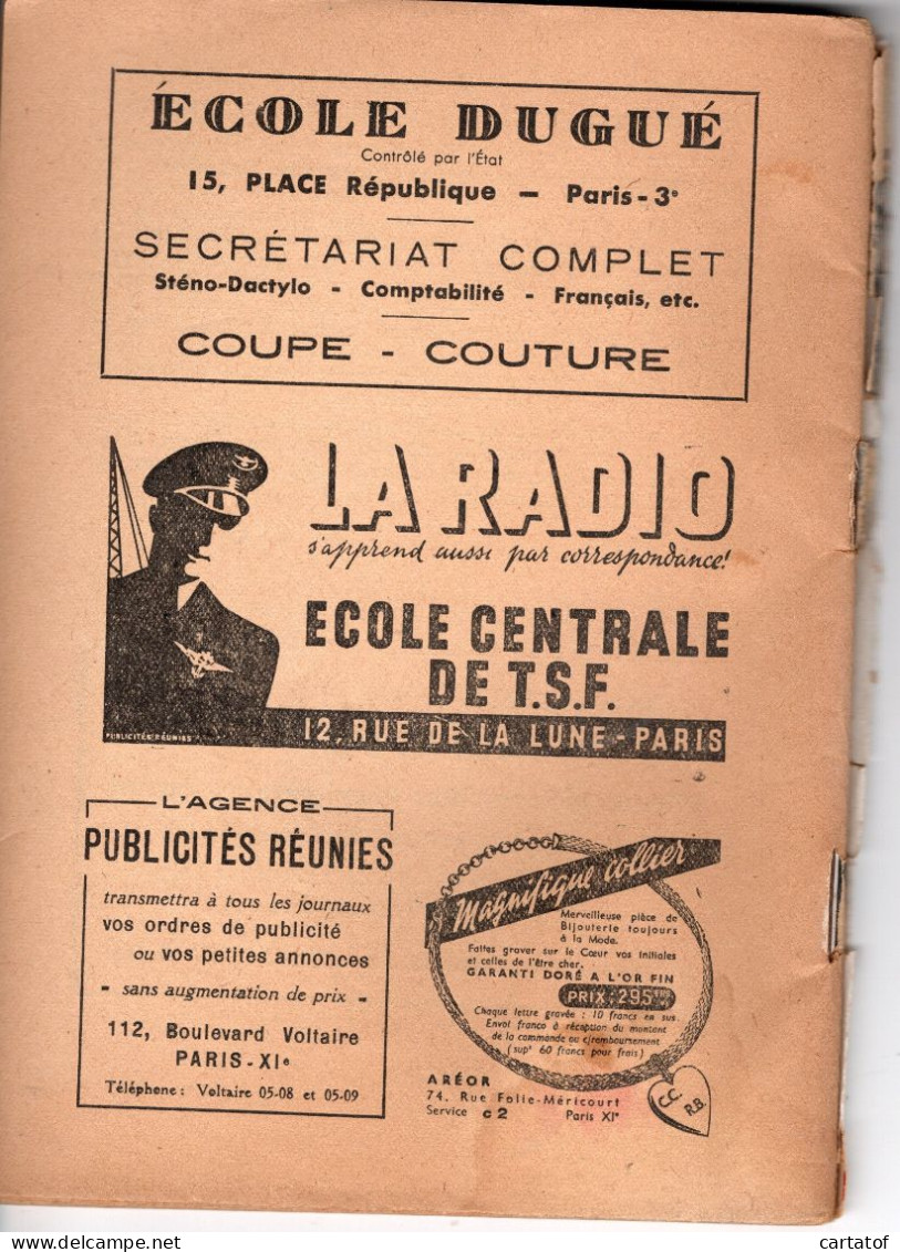 CARRIERES .  Je Veux Faire Du Cinéma . Christianne Fournier . Toutes Les Carrières Féminines ... - Cinéma