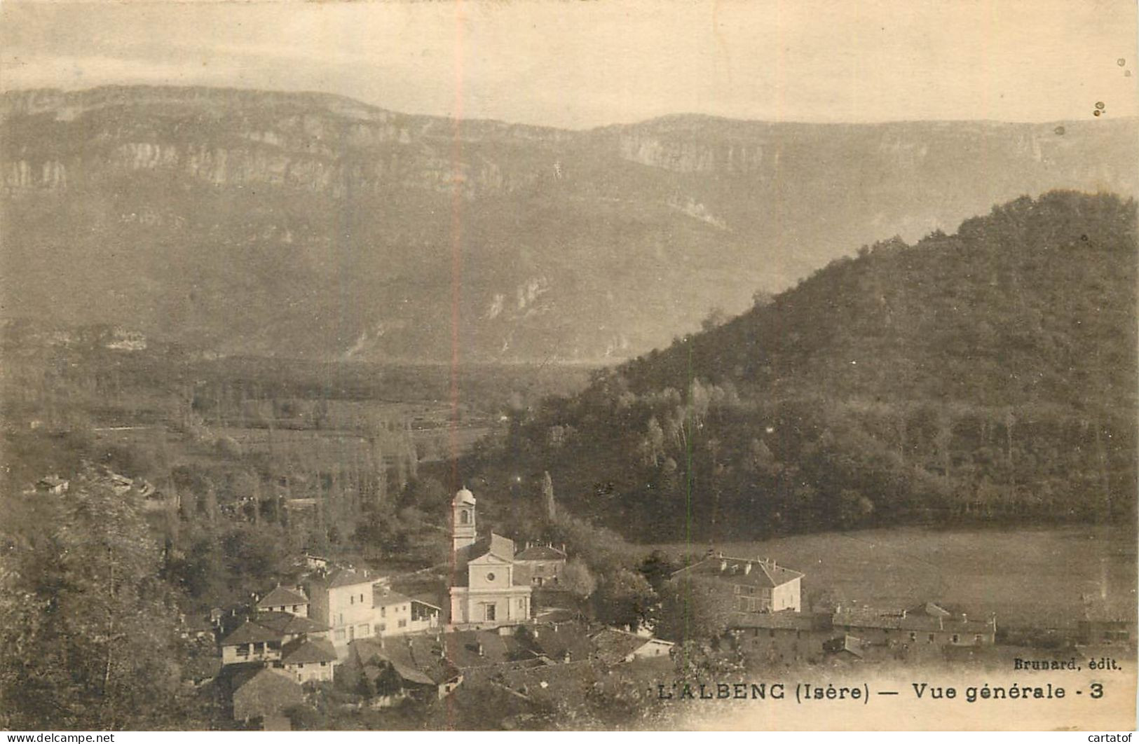 L'ALBENC . Vue Générale - L'Albenc