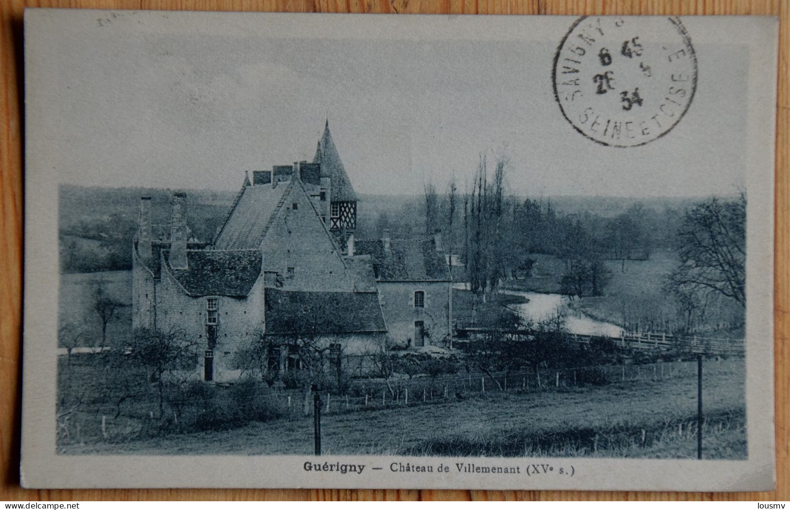 58 : Guérigny - Château De Villemenant (XVe S.) - (n°28850) - Guerigny