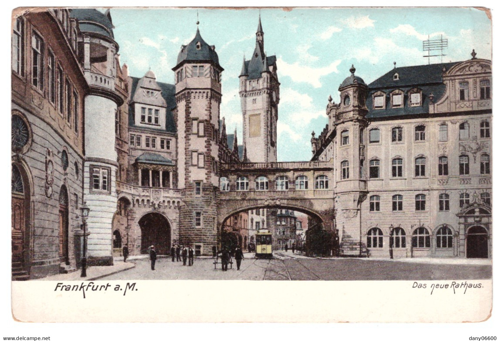 FRANKFURT A.M - Das Neue Rathaus (carte Animée) - Frankfurt A. D. Oder