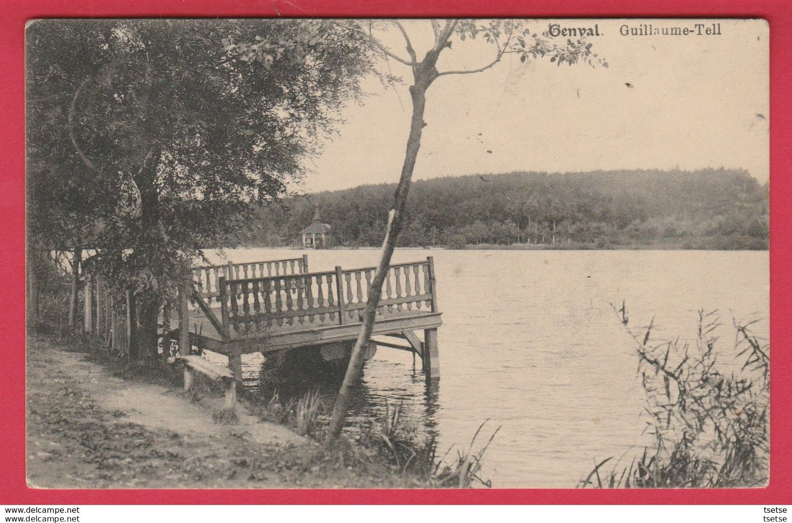 Genval-les-Eaux - Guillaume-Tell ... Embarcadère - 1913 ( Voir Verso ) - Rixensart