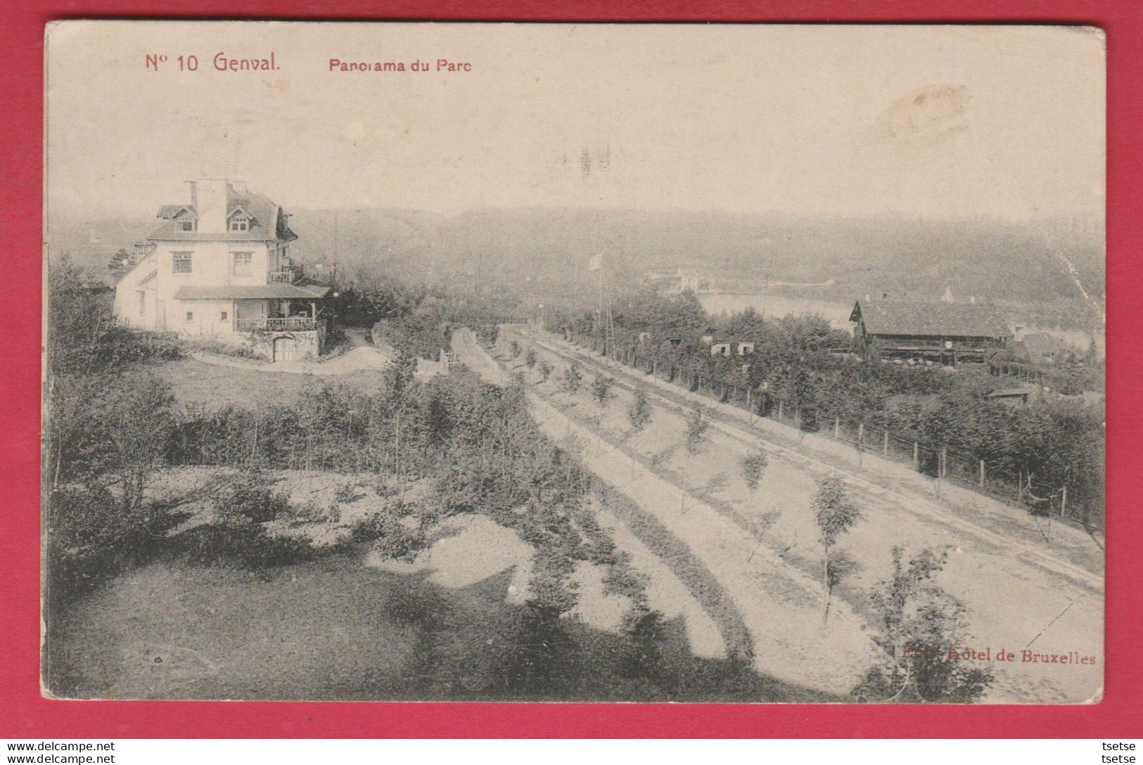 Genval - Panorama Du Parc -1912 ( Voir Verso ) - Rixensart