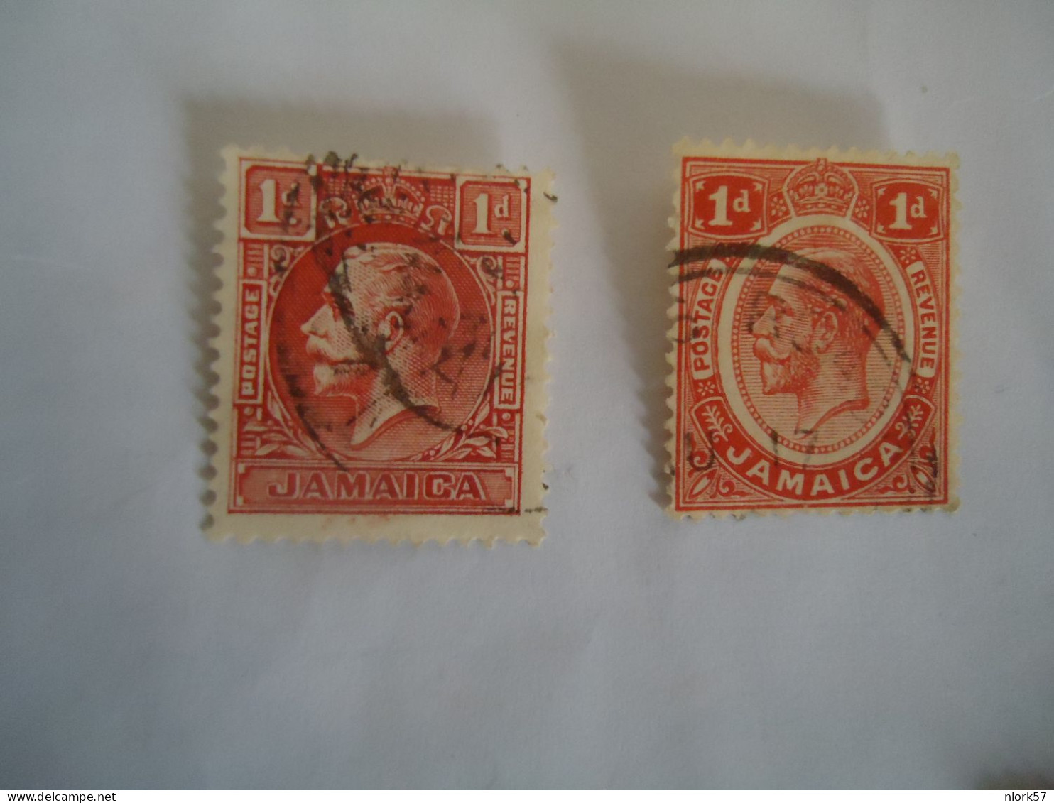 JAMAICA USED 2 STAMPS KINGS  DIFFERENT - Giamaica (1962-...)