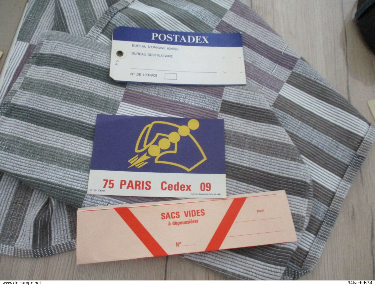 Fance Histoire Postale Lot étiquette Bracelet Colis Et Autres à Découvrir - Zonder Classificatie