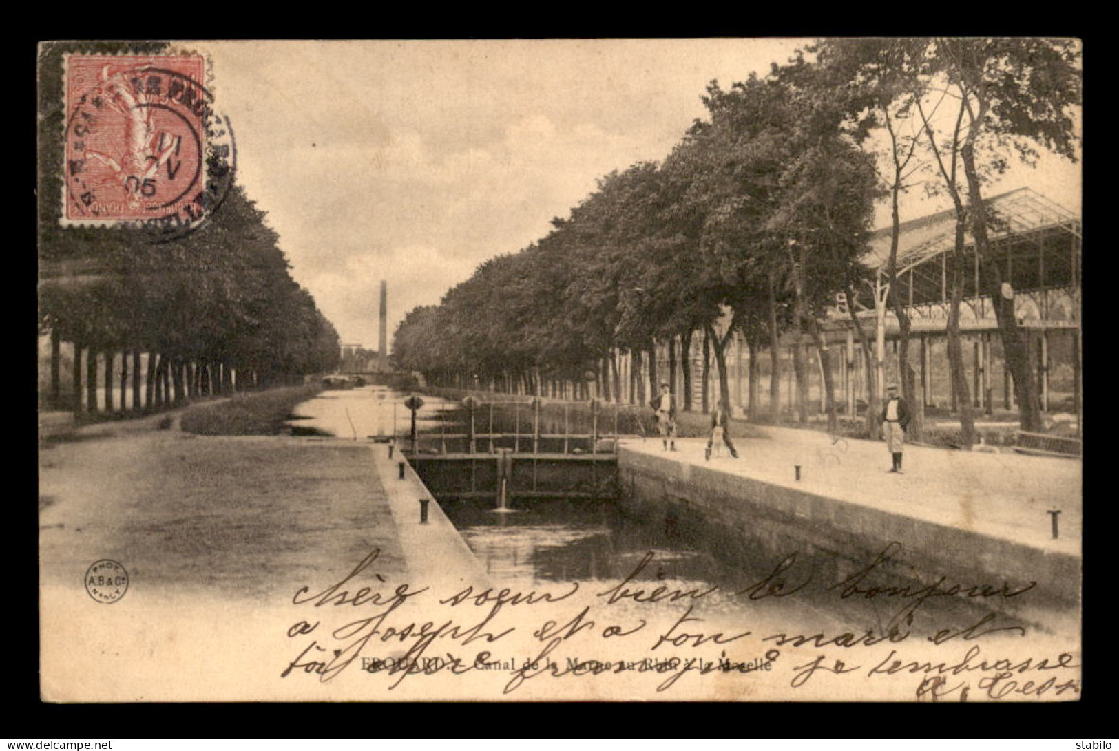 54 - FROUARD - LE CANAL DE LA MARNE AU RHIN - Frouard