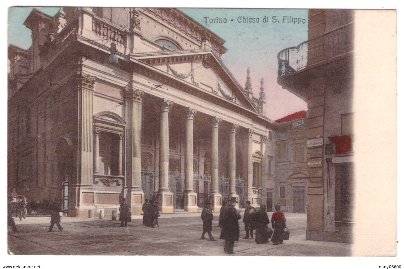 TORINO - Chiesa Di S. Filippo (carte Animée) - Églises