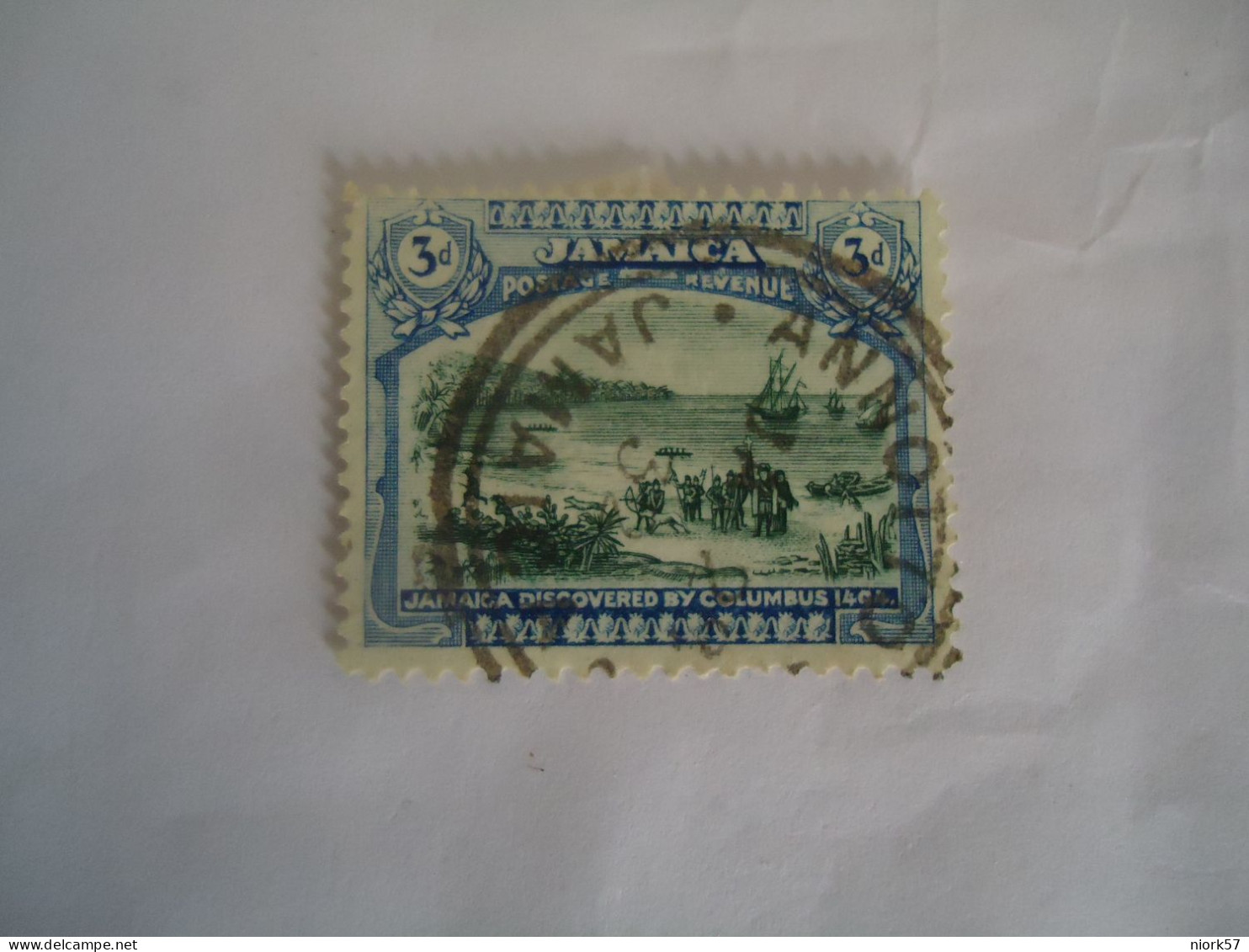 JAMAICA USED  STAMPS WITH POSTMARK  ANNOI... - Giamaica (1962-...)