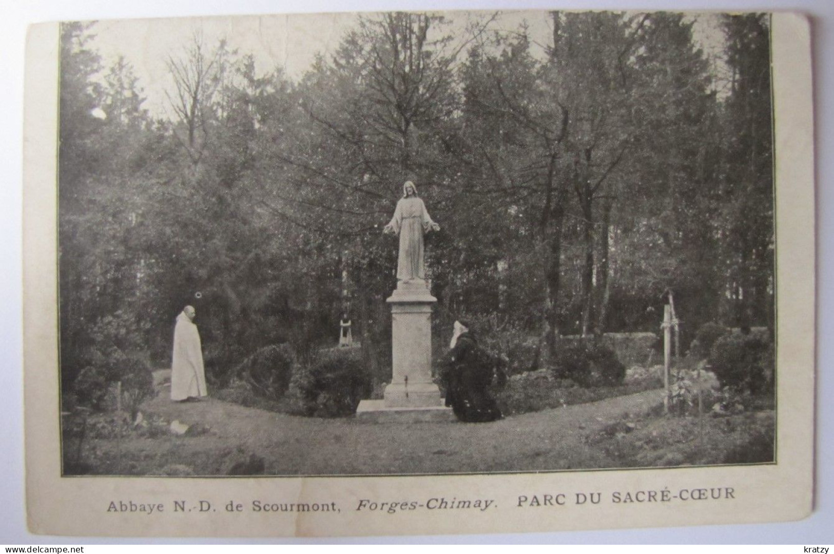 BELGIQUE - HAINAUT - CHIMAY - FORGES - Abbaye Notre-dame De Scourmont - Parc Du Sacré-Coeur - Chimay